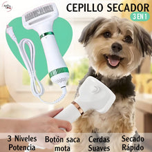 Cargar imagen en el visor de la galería, CEPILLO SECADOR 3 EN 1 MASCOTA