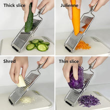 Cargar imagen en el visor de la galería, Cortador de verduras multiusos 4 en 1 - Premium