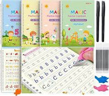 Cargar imagen en el visor de la galería, Cuaderno Mágico (Set de 4 Cuadernos + Lapicero Mágico + 10 Tintas Cambiables)