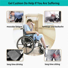 Cargar imagen en el visor de la galería, Asiento Cojín de gel Ortopédico - Flexible y Confortable